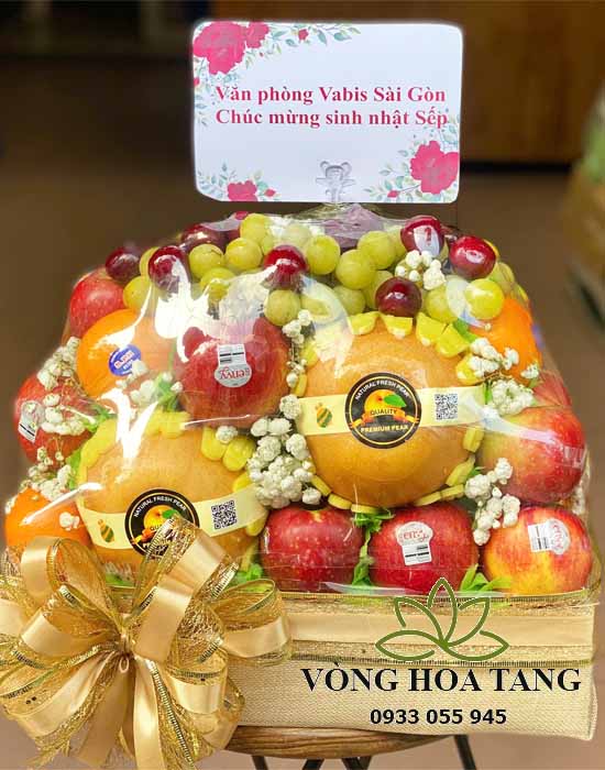 Giỏ trái cây- Dành tặng sếp