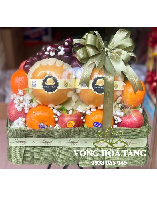 Giỏ trái cây - Tấm lóng thành