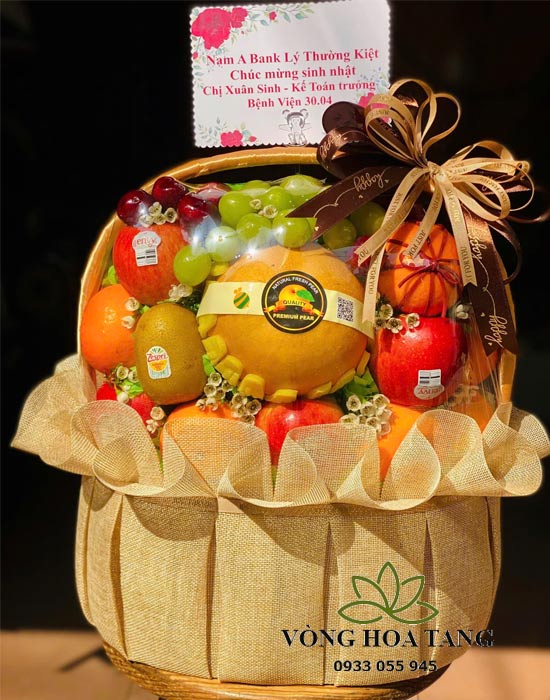 Giỏ trái cây - Thêm tuổi thêm vui