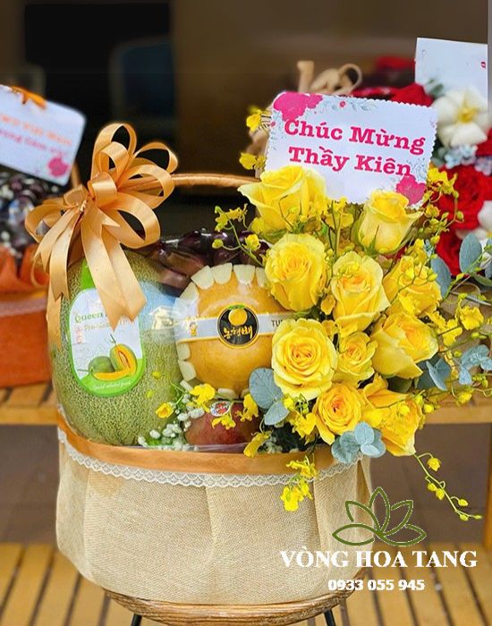 Giỏ trái cây - Tuổi mới hạnh phúc