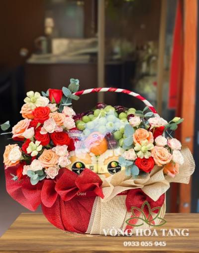 Giỏ trái cây - Sung túc sum vầy