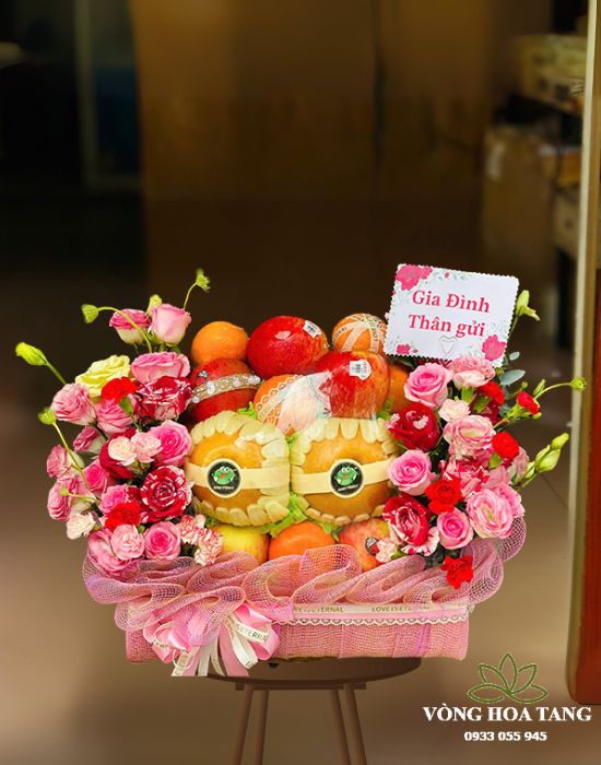 Giỏ trái cây - Tuổi hồng rực rỡ 