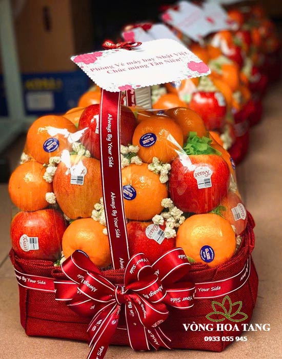 Giỏ trái cây vẹn tròn yêu thương